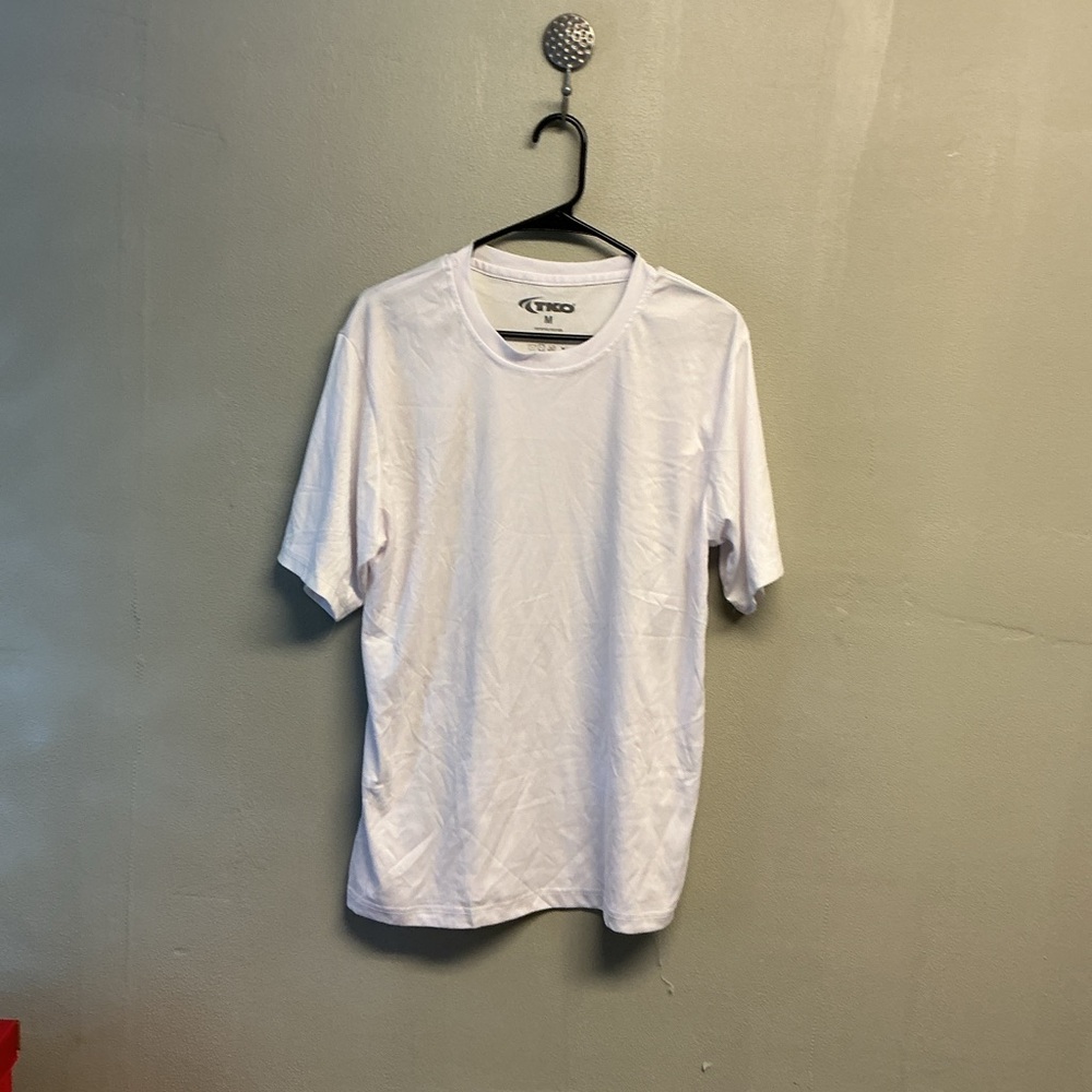 TKO Classic White Short Sleeve Tee size M 0204
